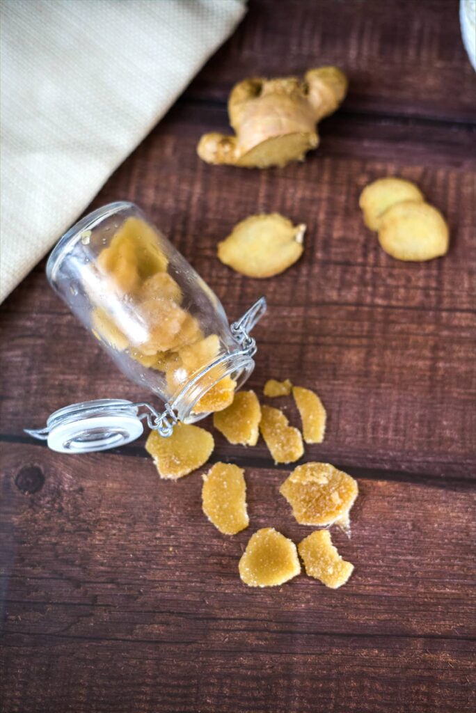 Gingembre Confit sans sucre - Maison Fébane