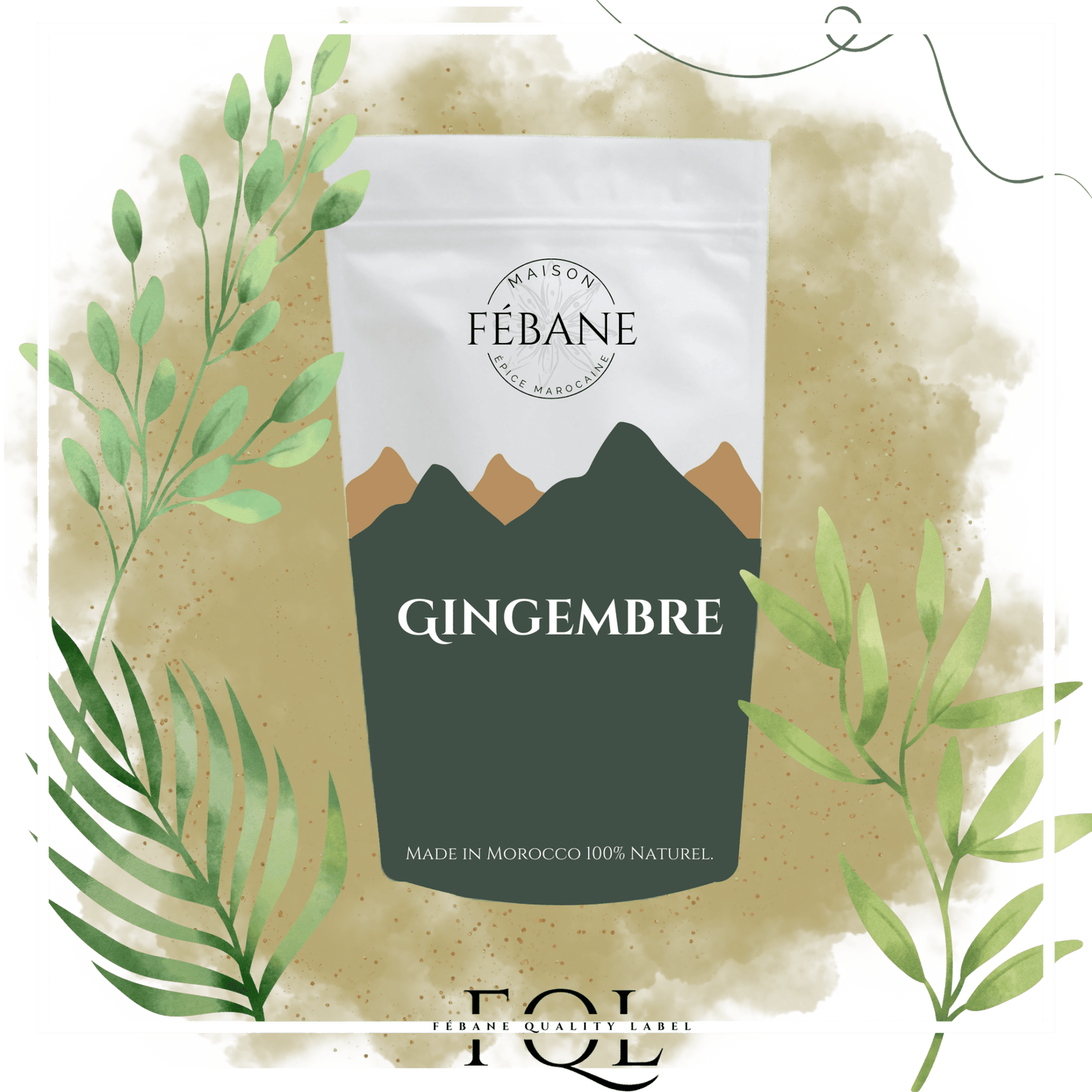 Gingembre frais - Maison Fébane